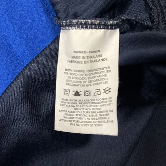 Nike Track Jacket Men's XL Academy 19 Full Zip/Pockets Soccer Blue Y2K Vtg - Picture 12 of 16